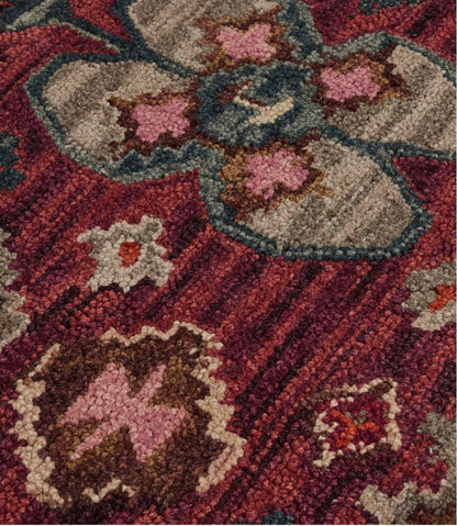 Double Border Wool Hooked Runner, Sienna Multi - L.L.Bean Top Pick