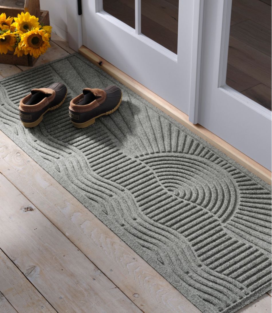 Everyspace Recycled Waterhog Wide Doormat, Sunrise - L.L.Bean New