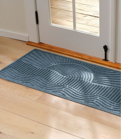Everyspace Recycled Waterhog Wide Doormat, Sunrise - L.L.Bean New