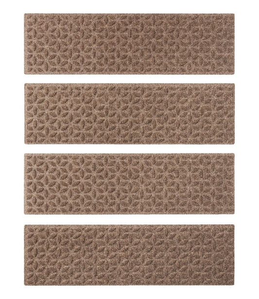 Heavyweight Waterhog Mat, Stair Treads, Set of Four, Blooming Circles - L.L.Bean Popular