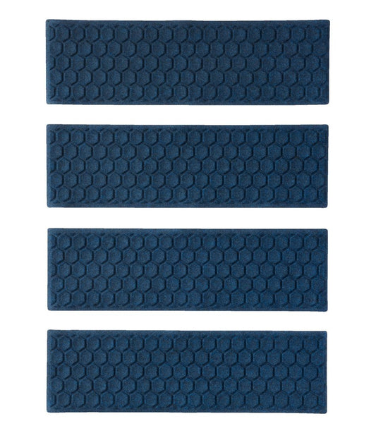 Washable Waterhog Mat, Stair Treads, Set of Four, Honeycomb - L.L.Bean Value