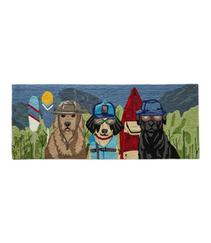 Indoor/Outdoor Vacationland Runner, Paddle Sports Dogs - L.L.Bean Great Value