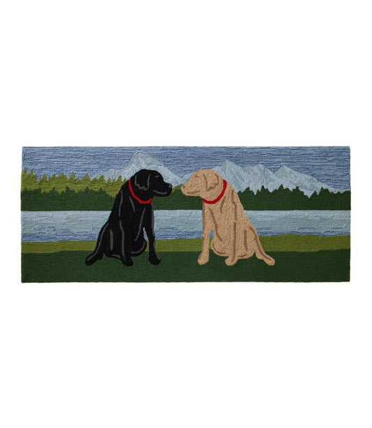 Indoor/Outdoor Vacationland Runner, Mountain Dogs - L.L.Bean Quality