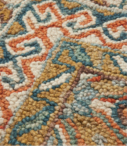 Bordered Medallion Wool Tufted Rug - L.L.Bean Featured