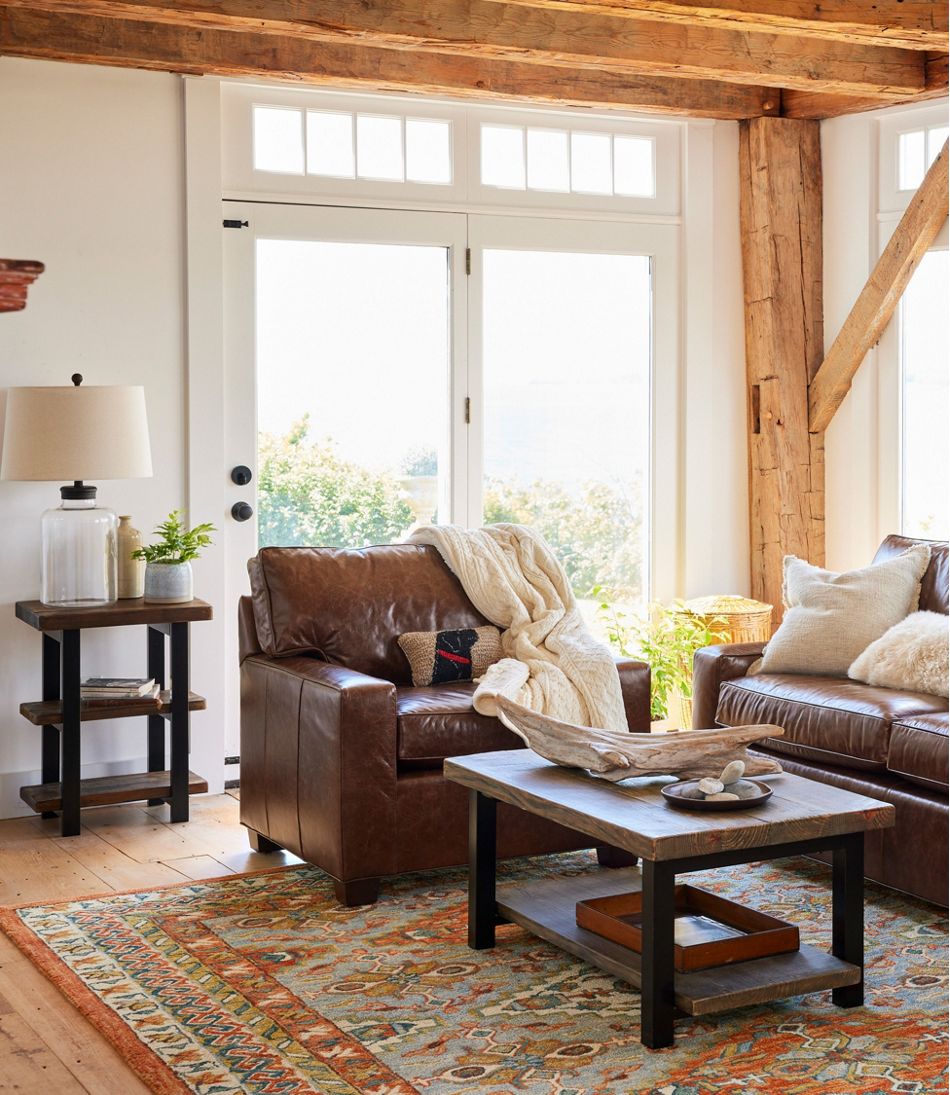 Bordered Medallion Wool Tufted Rug - L.L.Bean Featured