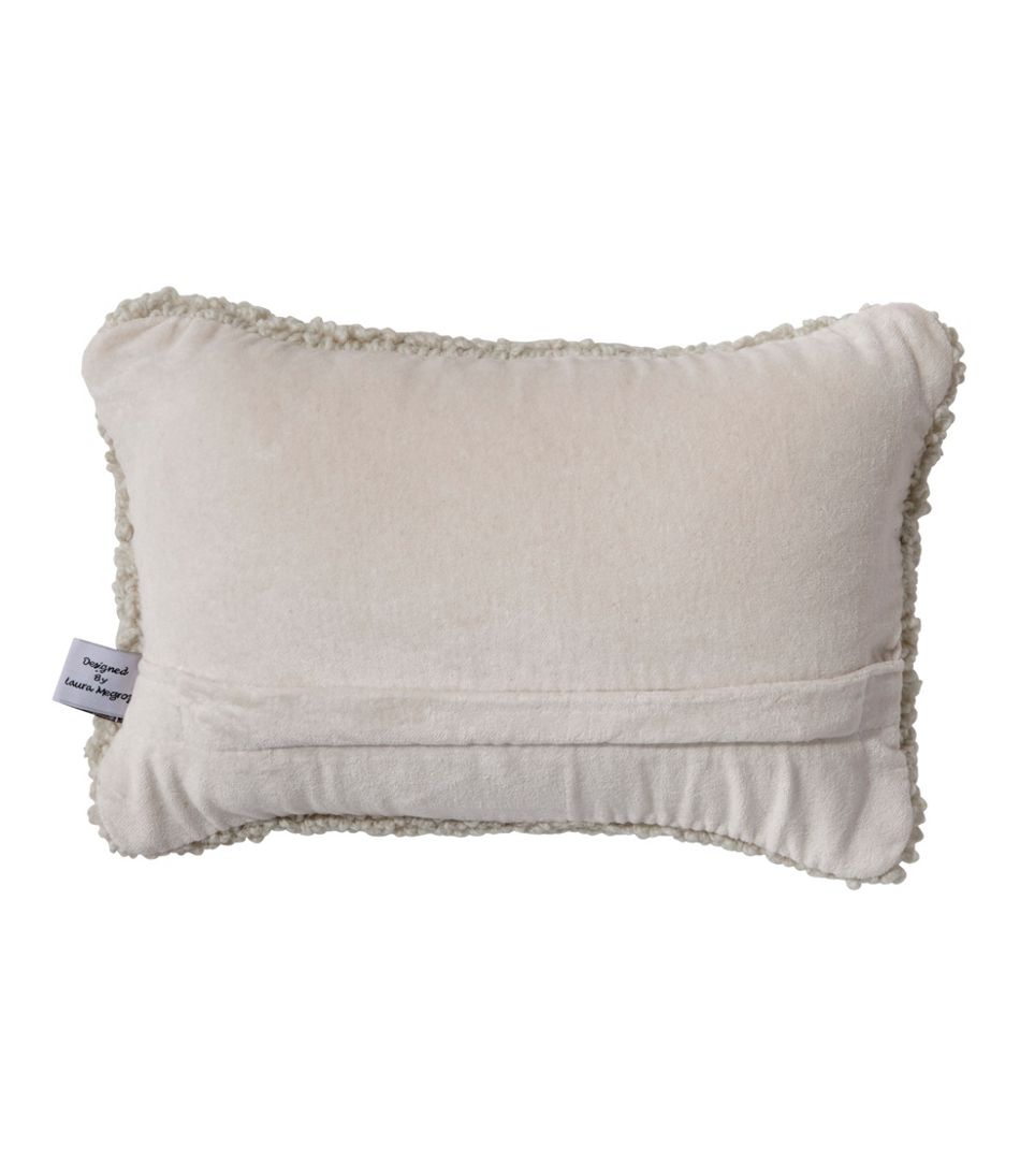 Wool Hooked Throw Pillow, Blueberries, 8" x 12" - L.L.Bean Trending