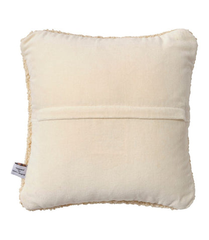 Wool Hooked Throw Pillow, Yellow Dog, 14" x 14" - L.L.Bean Exclusive