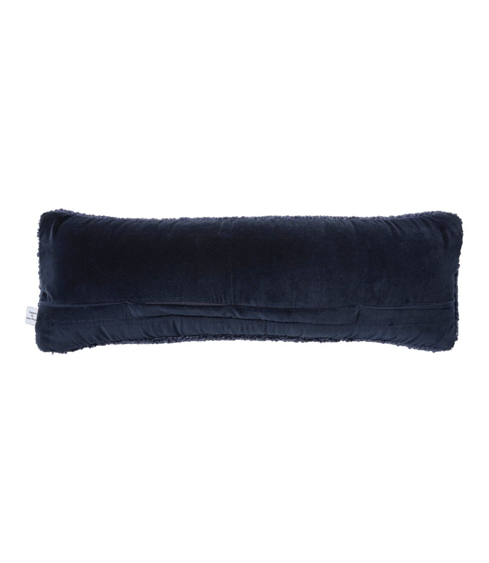 Wool Hooked Throw Pillow, Whale, 8" x 24" - L.L.Bean Customer Favorite