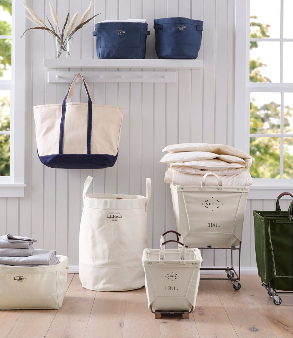 Canvas Storage Cubby Tote - L.L.Bean Premium
