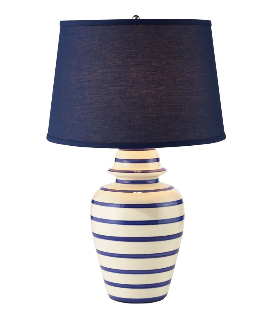 Portland Ceramic Lamp, Stripe - L.L.Bean Featured