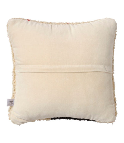 Wool Hooked Throw Pillow, Snowflake Black Lab, 14" x 14" - L.L.Bean Signature