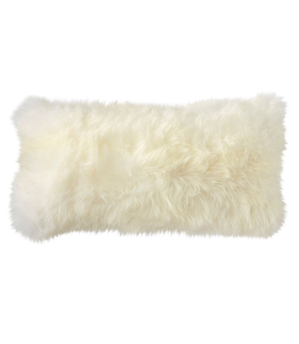 Sheepskin Throw Pillow, 11" x 22" - L.L.Bean Essential