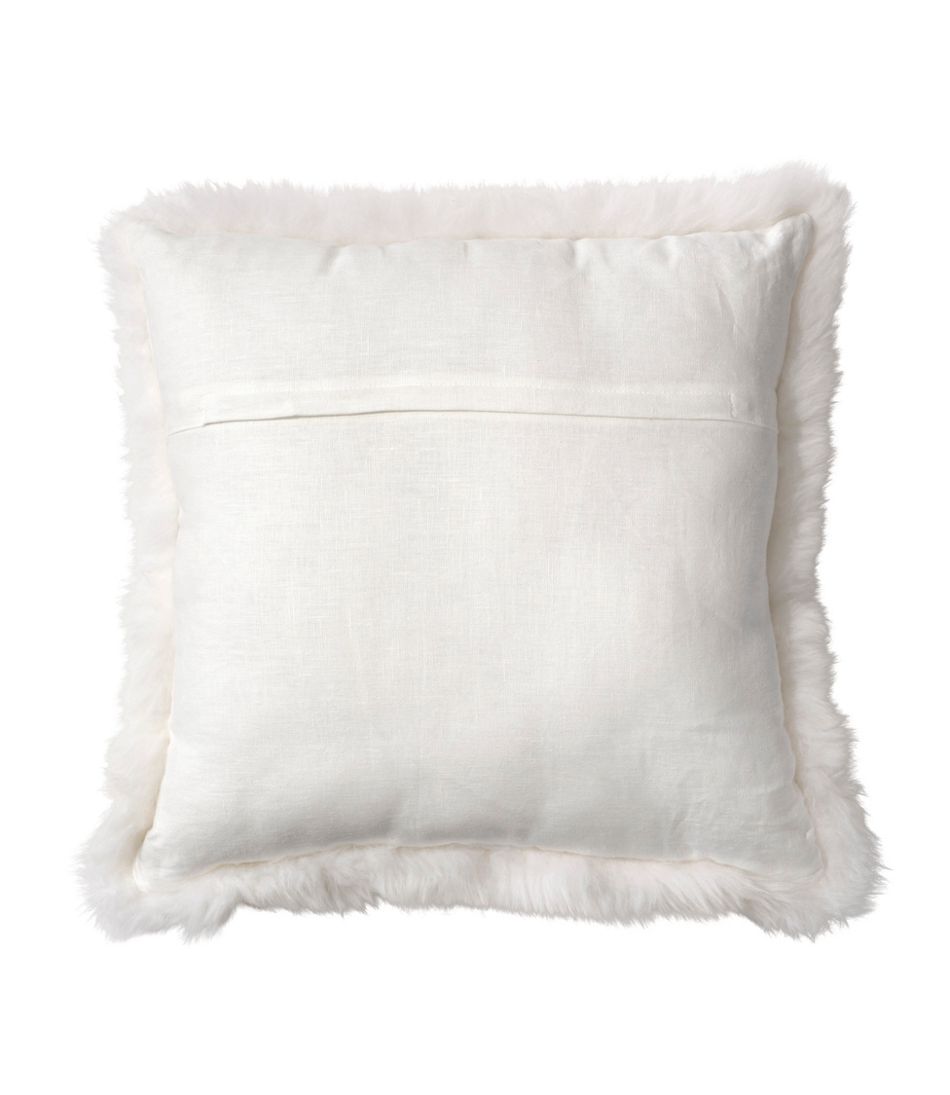 Sheepskin Throw Pillow, 20" x 20" - L.L.Bean Quality