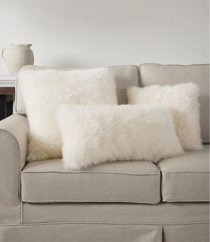 Sheepskin Throw Pillow, 20" x 20" - L.L.Bean Quality