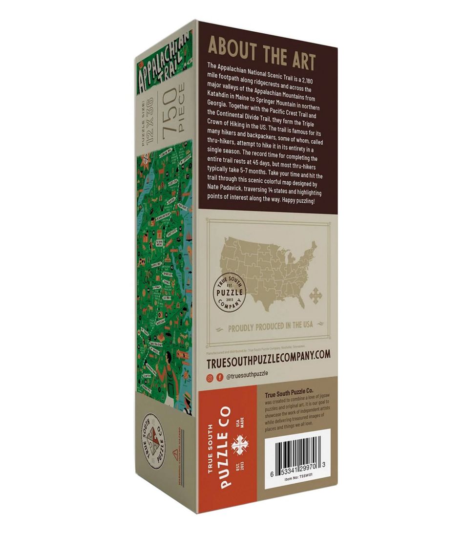 Appalachian Trail Puzzle, 750 Pieces - L.L.Bean Top Pick