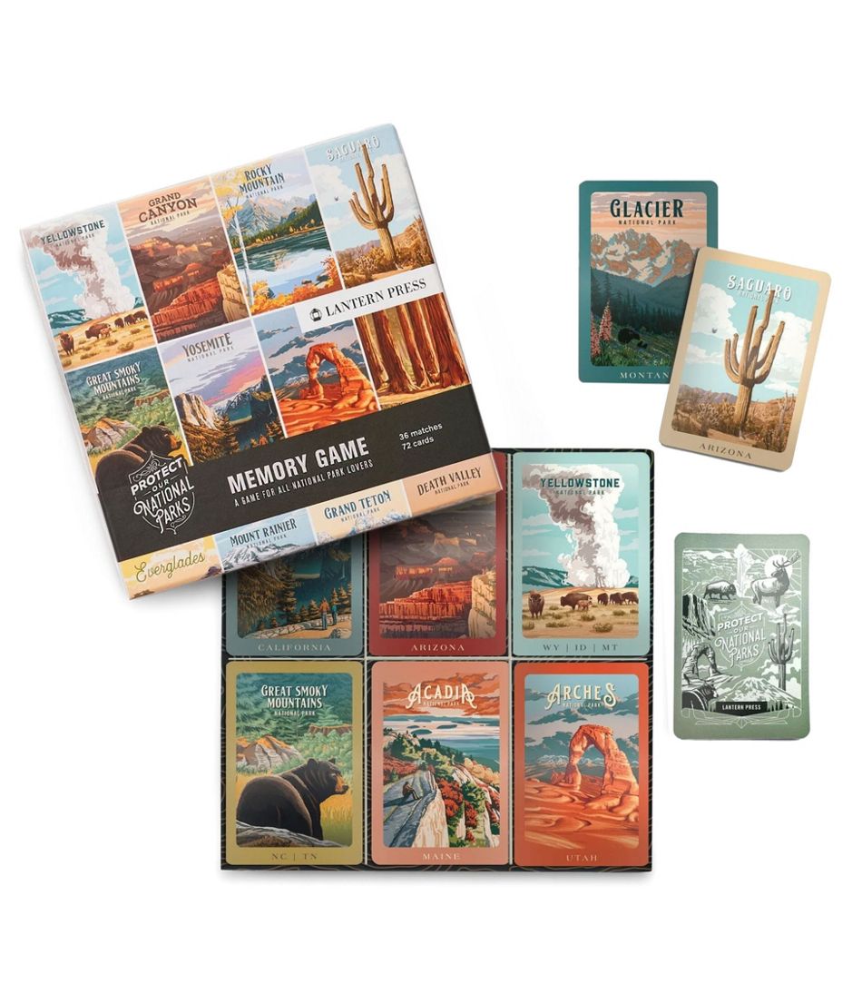 National Parks Memory Game - L.L.Bean Premium