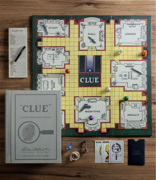 Clue Vintage Bookshelf Game - L.L.Bean Featured