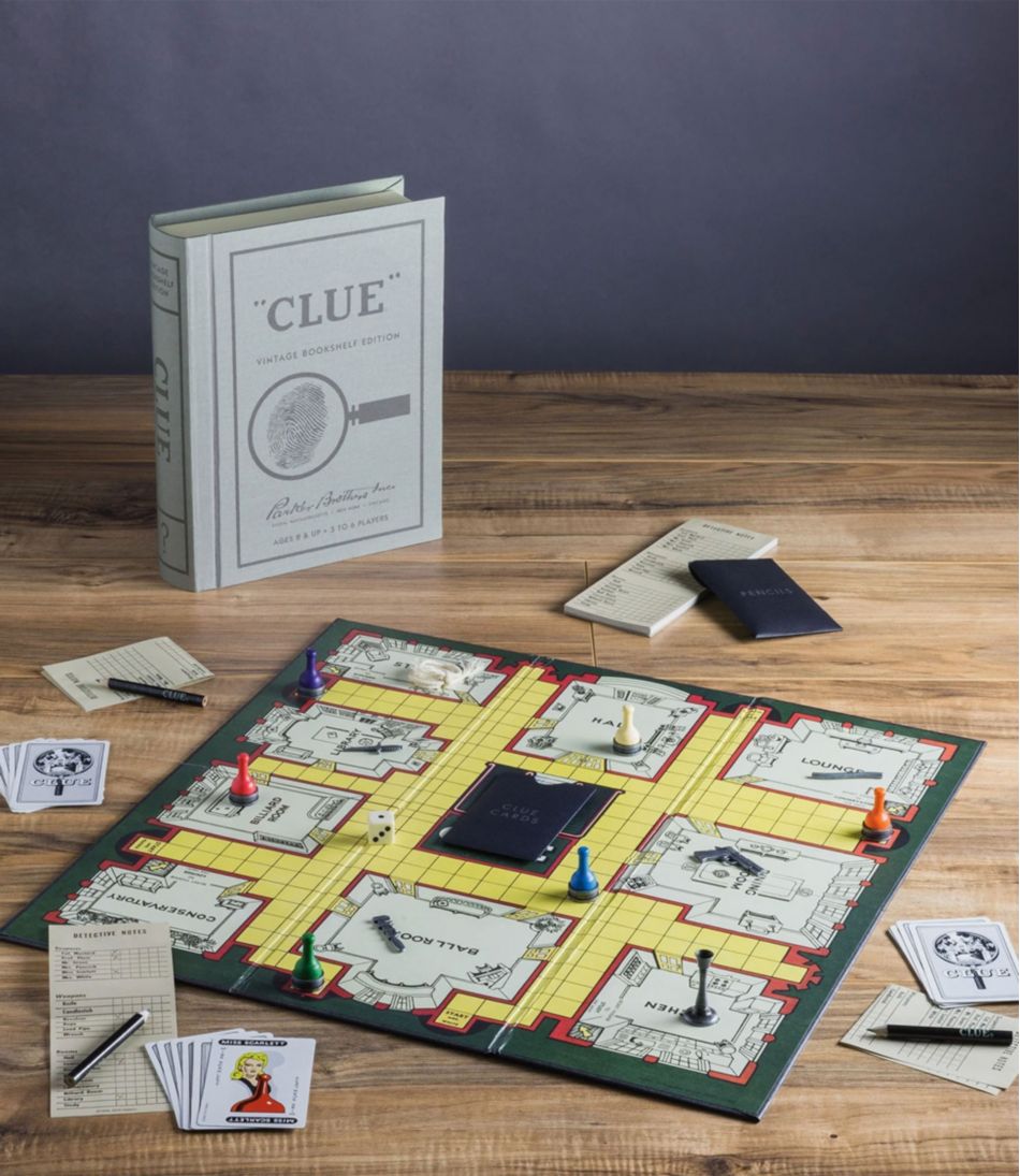 Clue Vintage Bookshelf Game - L.L.Bean Featured