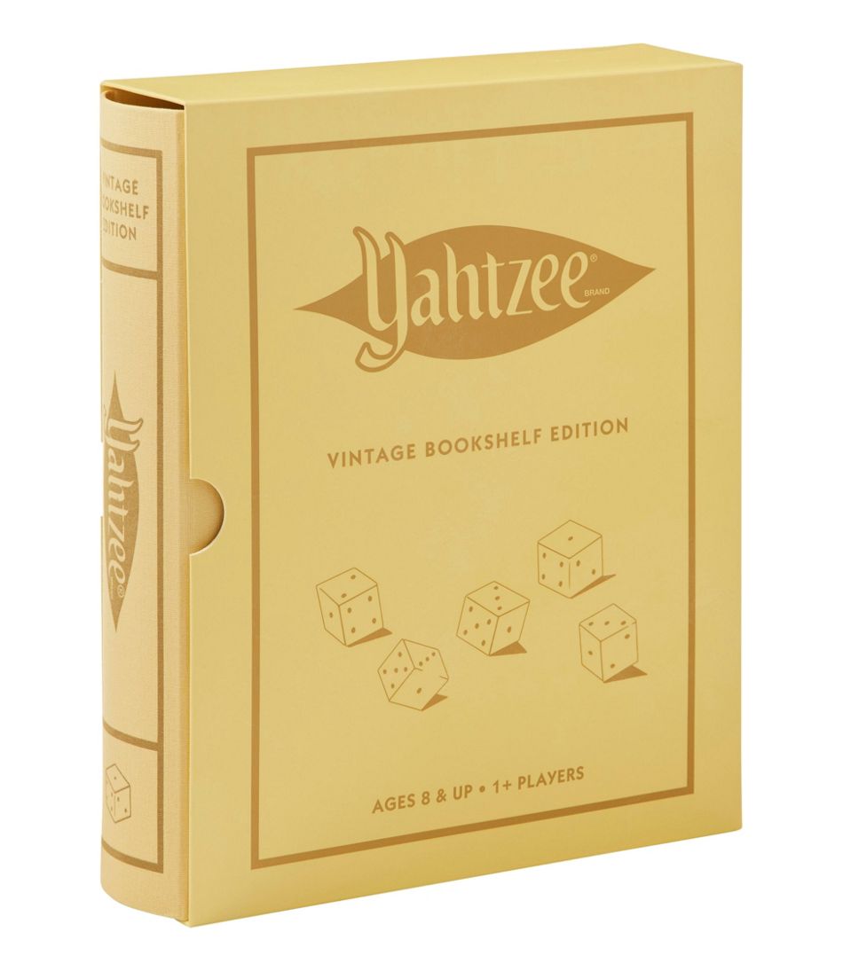 Yahtzee Vintage Bookshelf Game - L.L.Bean Trending
