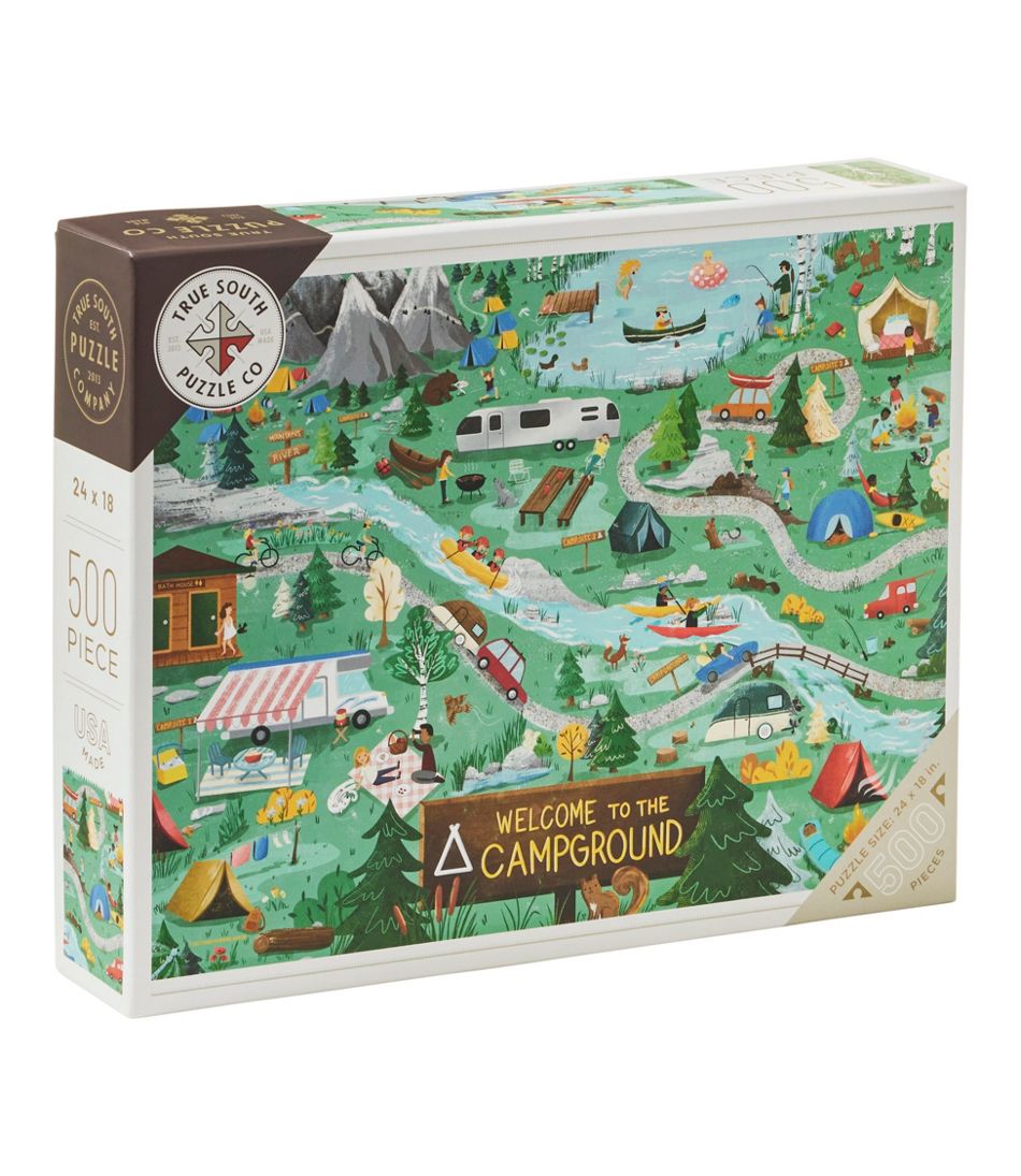 Campground Puzzle, 500 Pieces - L.L.Bean Recommended