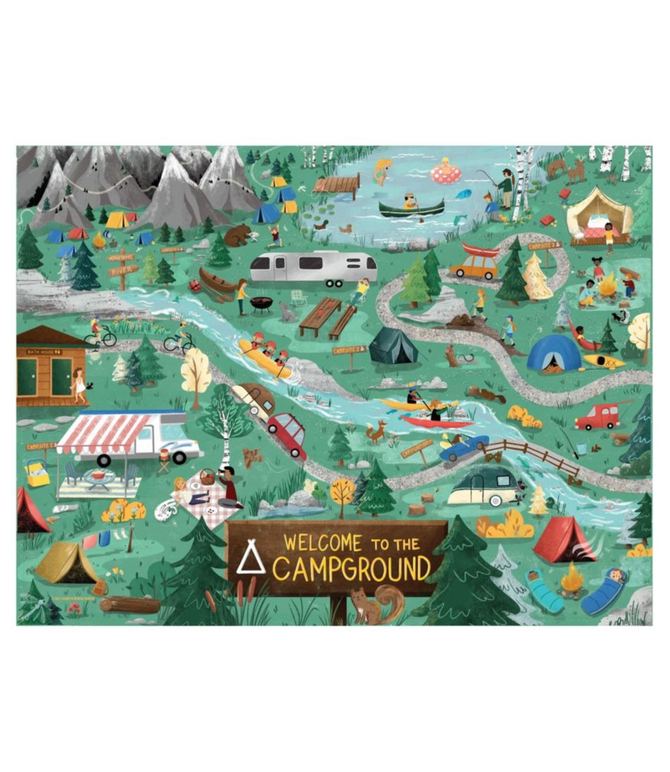 Campground Puzzle, 500 Pieces - L.L.Bean Recommended