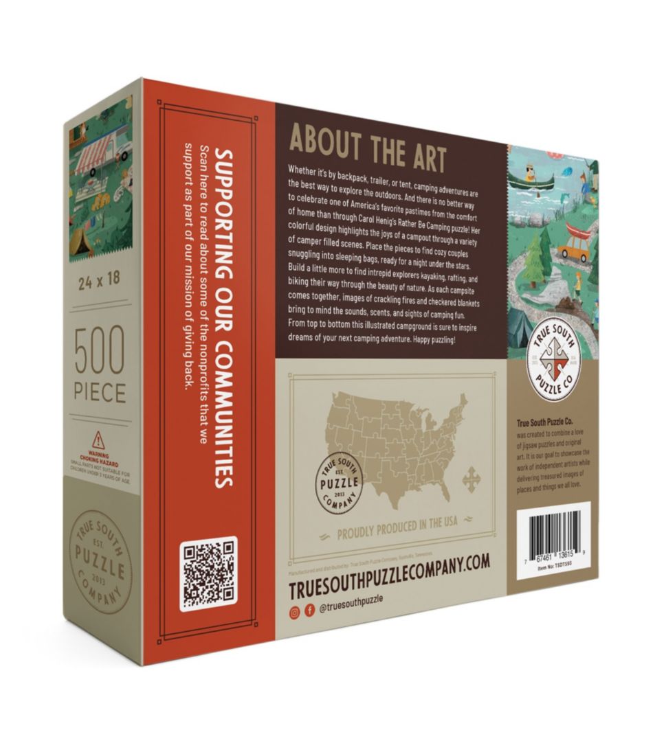 Campground Puzzle, 500 Pieces - L.L.Bean Recommended