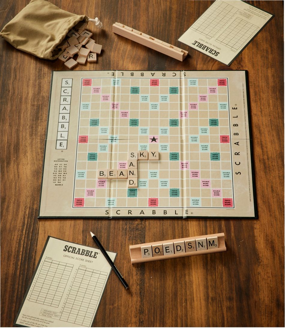 Scrabble Vintage Bookshelf Game - L.L.Bean Classic