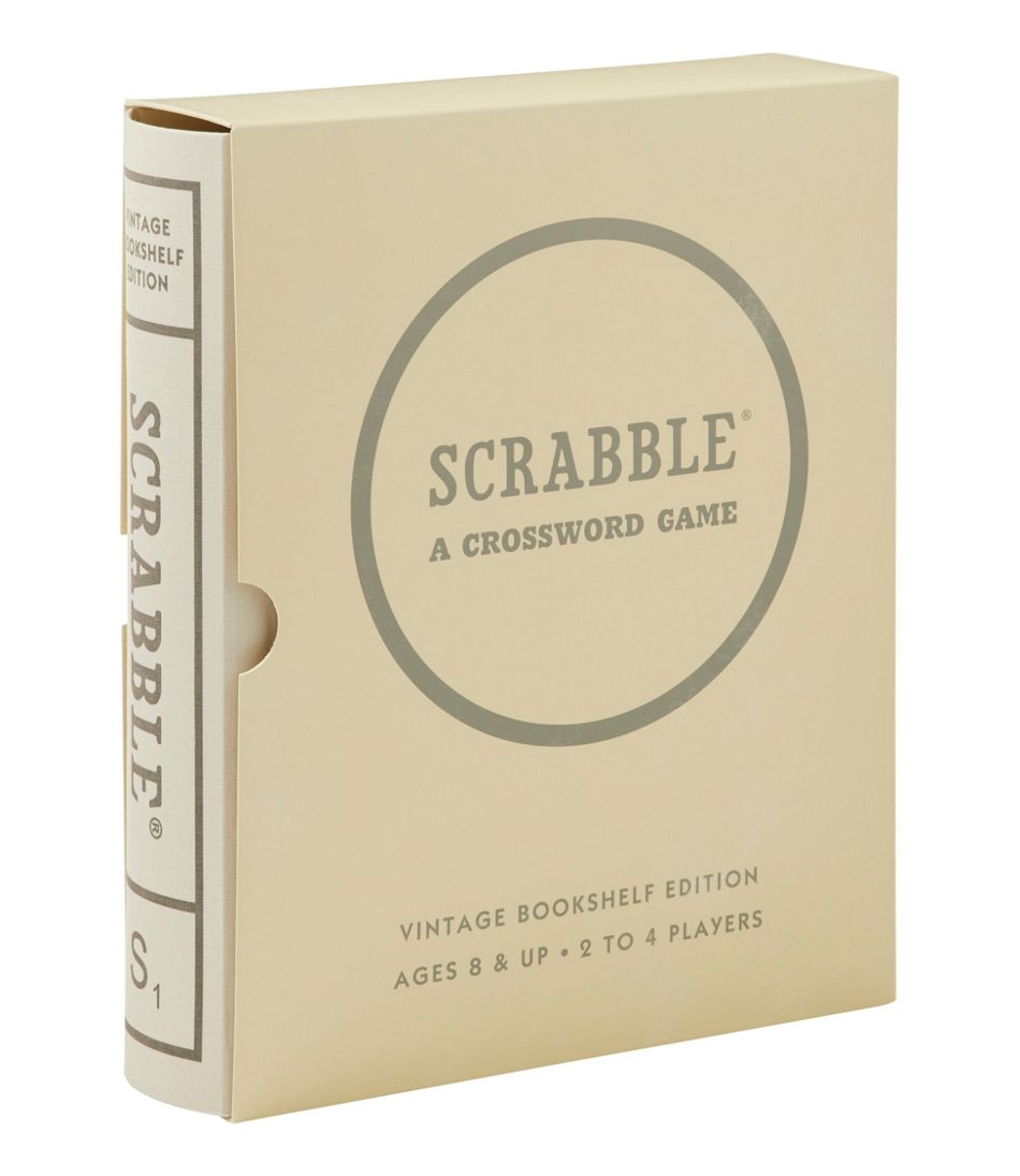 Scrabble Vintage Bookshelf Game - L.L.Bean Classic