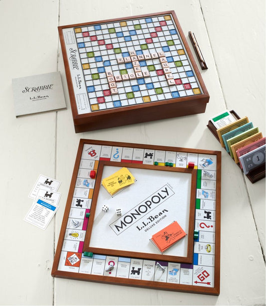 L.L.Bean Deluxe Scrabble/Monopoly - L.L.Bean Essential