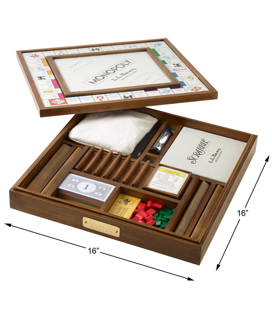 L.L.Bean Deluxe Scrabble/Monopoly - L.L.Bean Essential