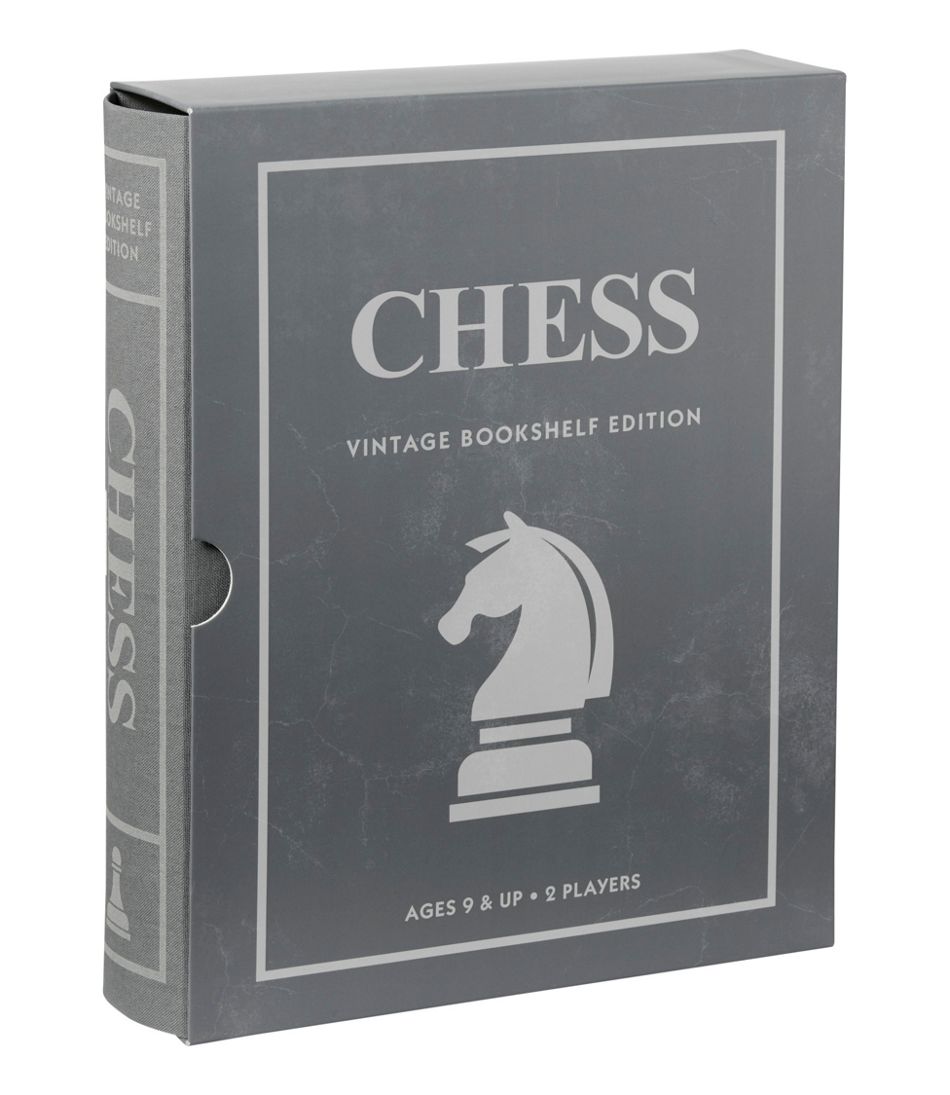 Chess Vintage Bookshelf Game - L.L.Bean Everyday