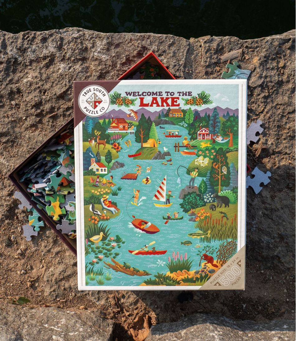 Lake Living Puzzle, 500 Pieces - L.L.Bean Latest