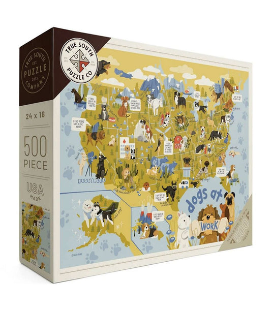 Dogs at Work Puzzle, 500 Pieces - L.L.Bean Customer Favorite
