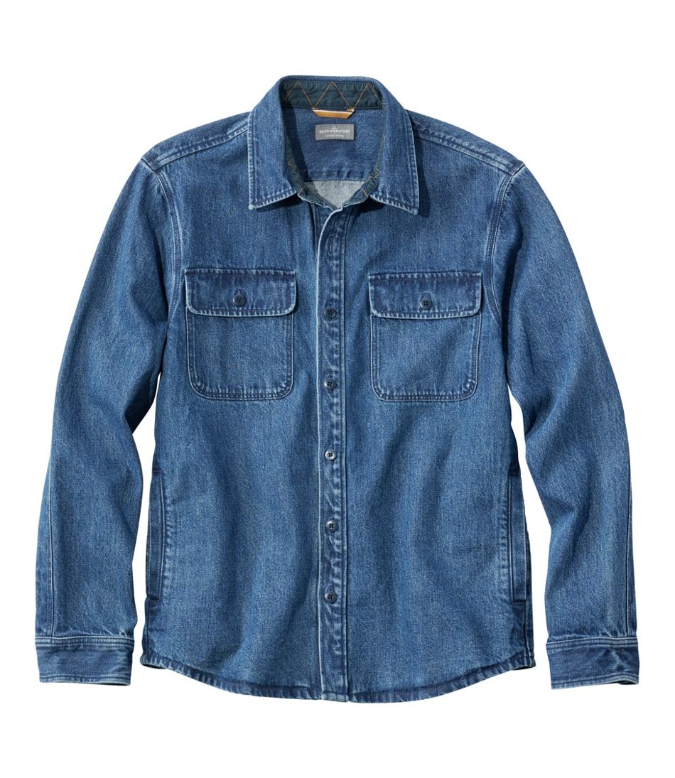 Men's Signature Denim Workshirt - L.L.Bean Trending