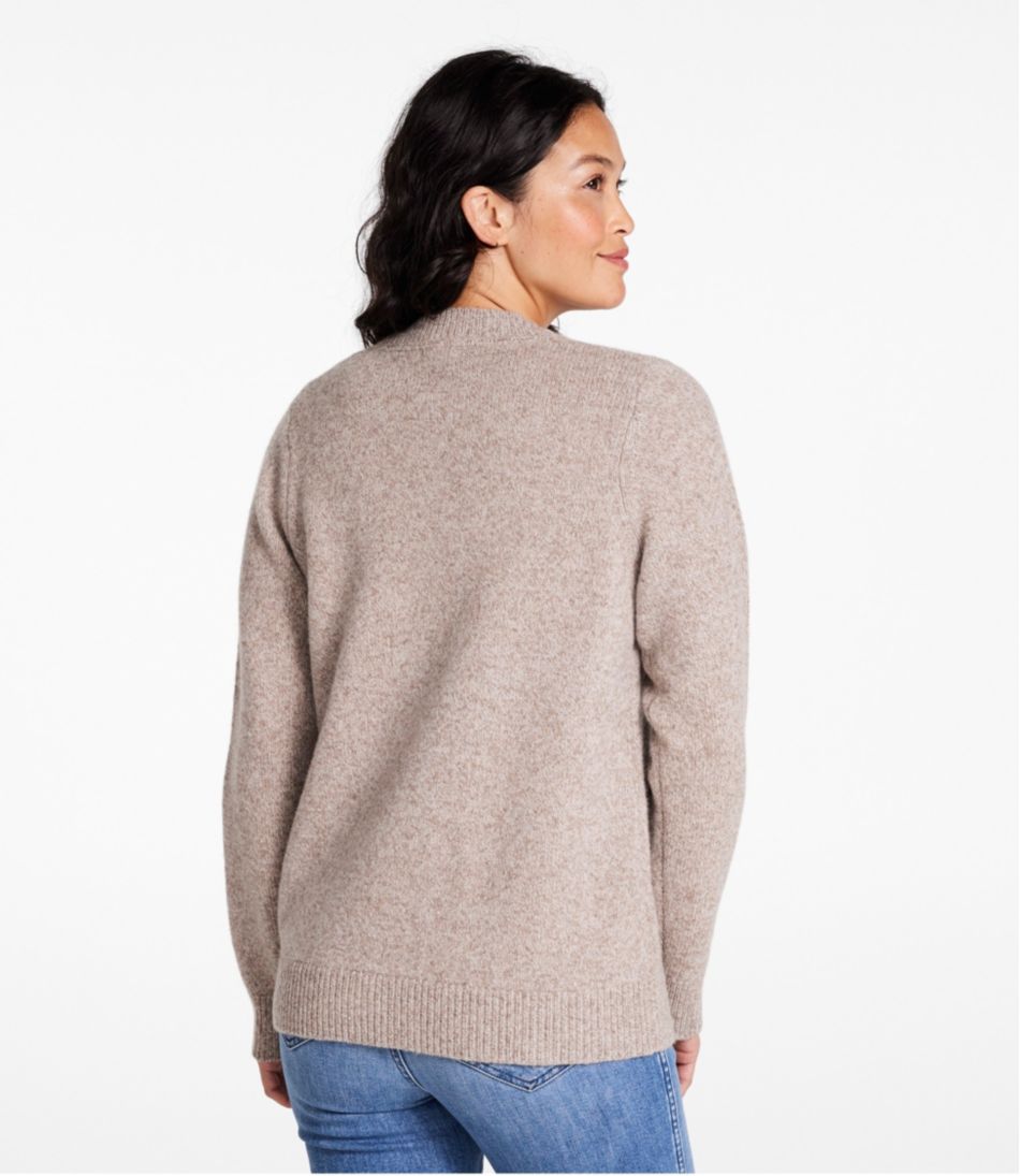 Women's Bean's Classic Ragg Wool Sweater, Button-Front Cardigan - L.L.Bean Exclusive