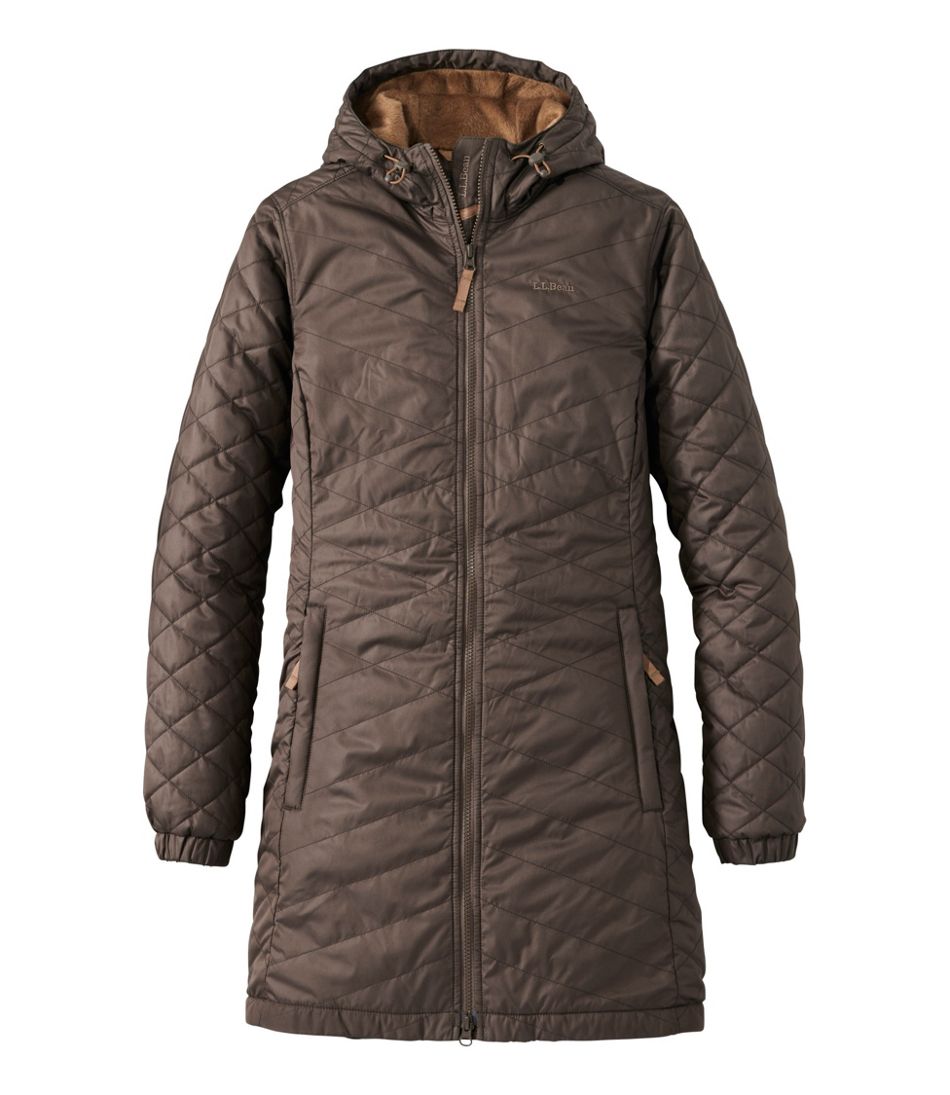 Women's Fleece-Lined Primaloft Coat - L.L.Bean Essential
