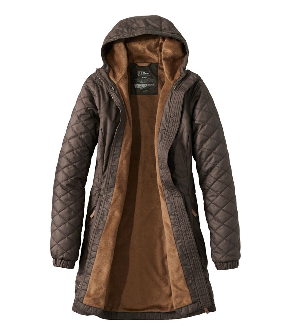 Women's Fleece-Lined Primaloft Coat - L.L.Bean Essential