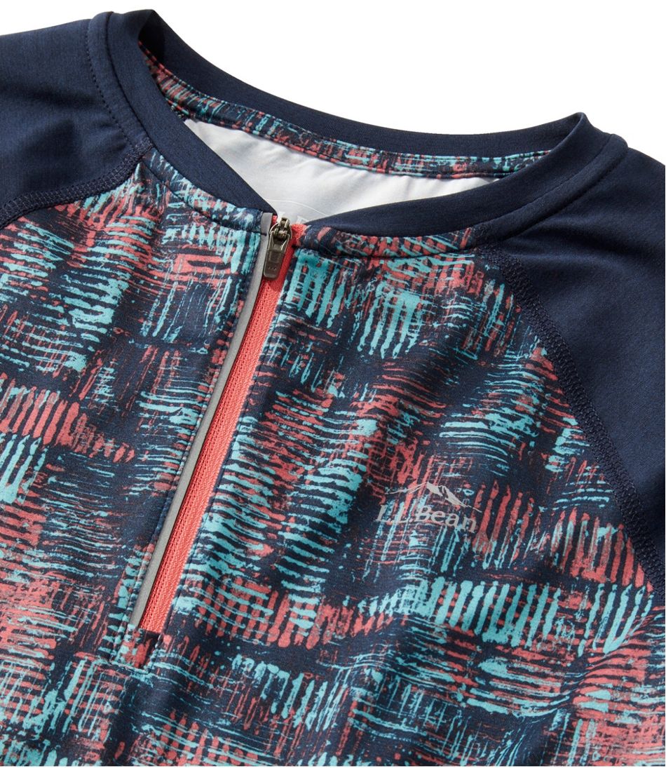 Women's Comfort Cycling Jersey, Long-Sleeve Print - L.L.Bean Everyday