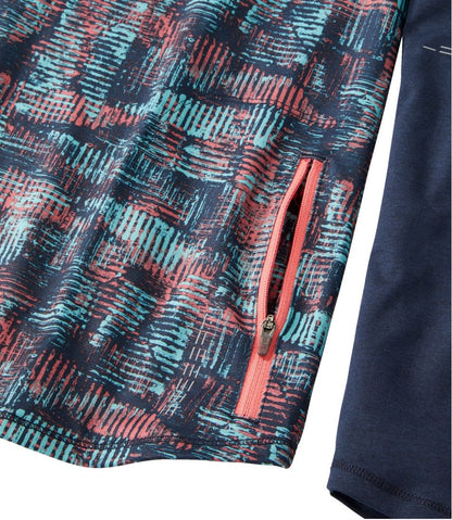 Women's Comfort Cycling Jersey, Long-Sleeve Print - L.L.Bean Everyday