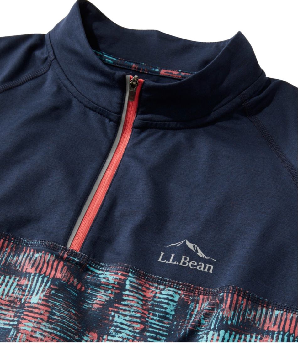Men's Comfort Cycling Jersey, Short-Sleeve Print - L.L.Bean Value