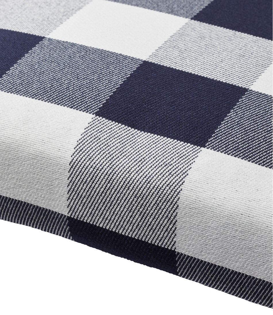 All-Weather Folding/Armless Chair Cushion, Buffalo Plaid - L.L.Bean Quality
