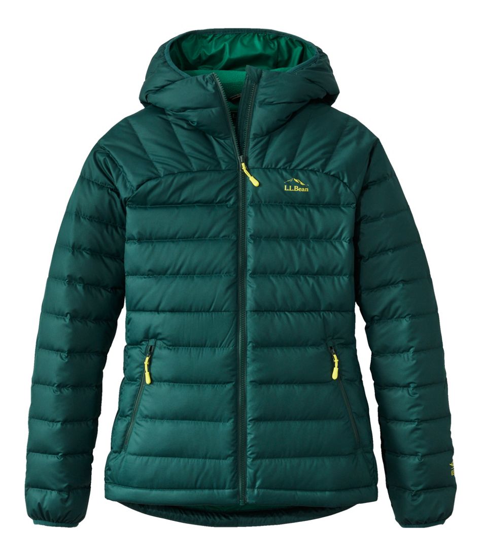 Women's Bean's Down Hooded Jacket - L.L.Bean Premium