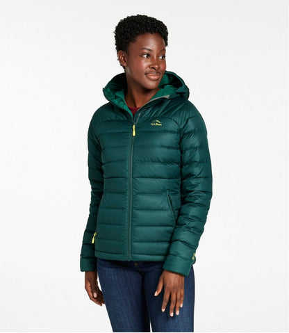 Women's Bean's Down Hooded Jacket - L.L.Bean Premium