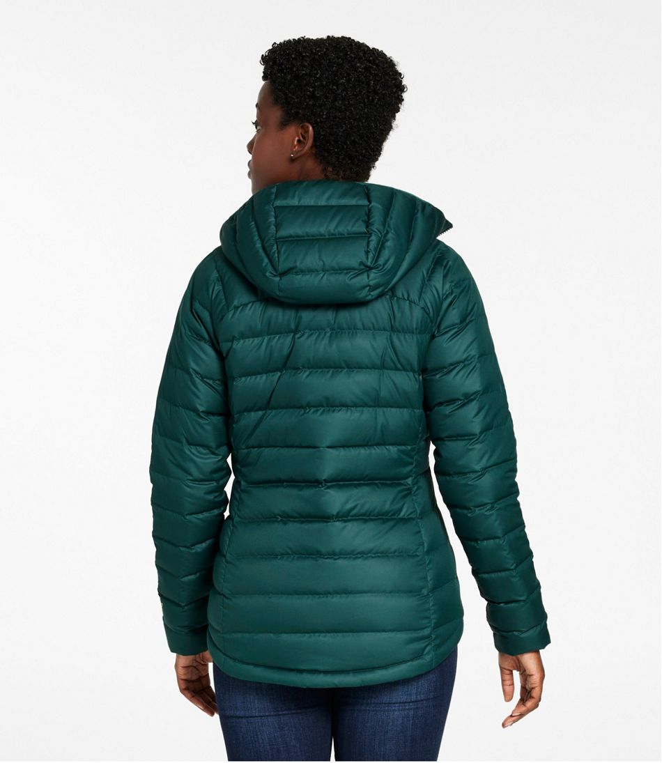 Women's Bean's Down Hooded Jacket - L.L.Bean Premium
