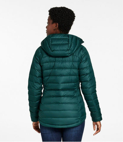 Women's Bean's Down Hooded Jacket - L.L.Bean Premium