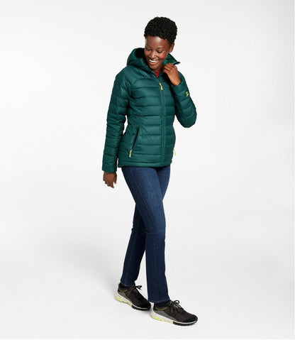 Women's Bean's Down Hooded Jacket - L.L.Bean Premium