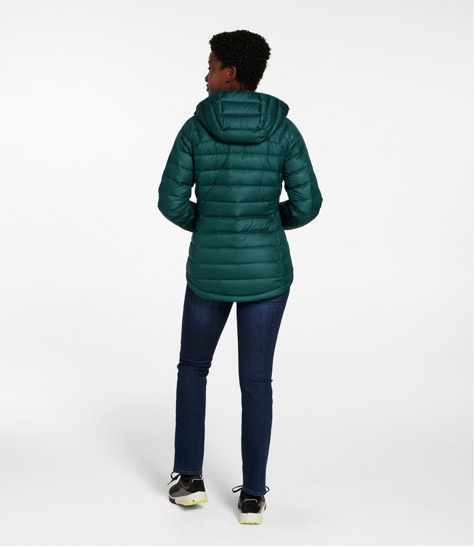 Women's Bean's Down Hooded Jacket - L.L.Bean Premium
