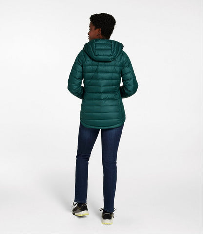 Women's Bean's Down Hooded Jacket - L.L.Bean Premium
