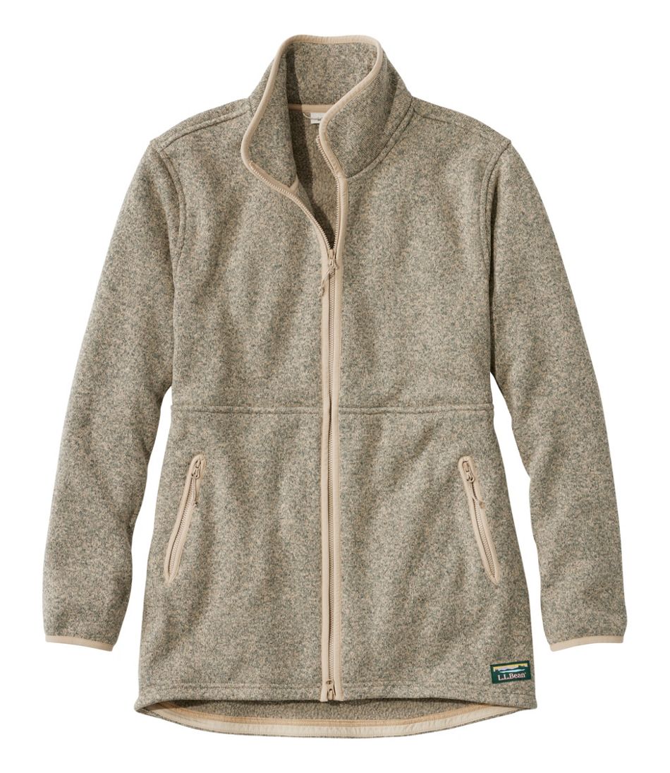 Women's Bean's Sweater Fleece Full-Zip Coat - L.L.Bean Recommended