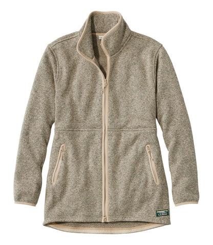 Women's Bean's Sweater Fleece Full-Zip Coat - L.L.Bean Recommended